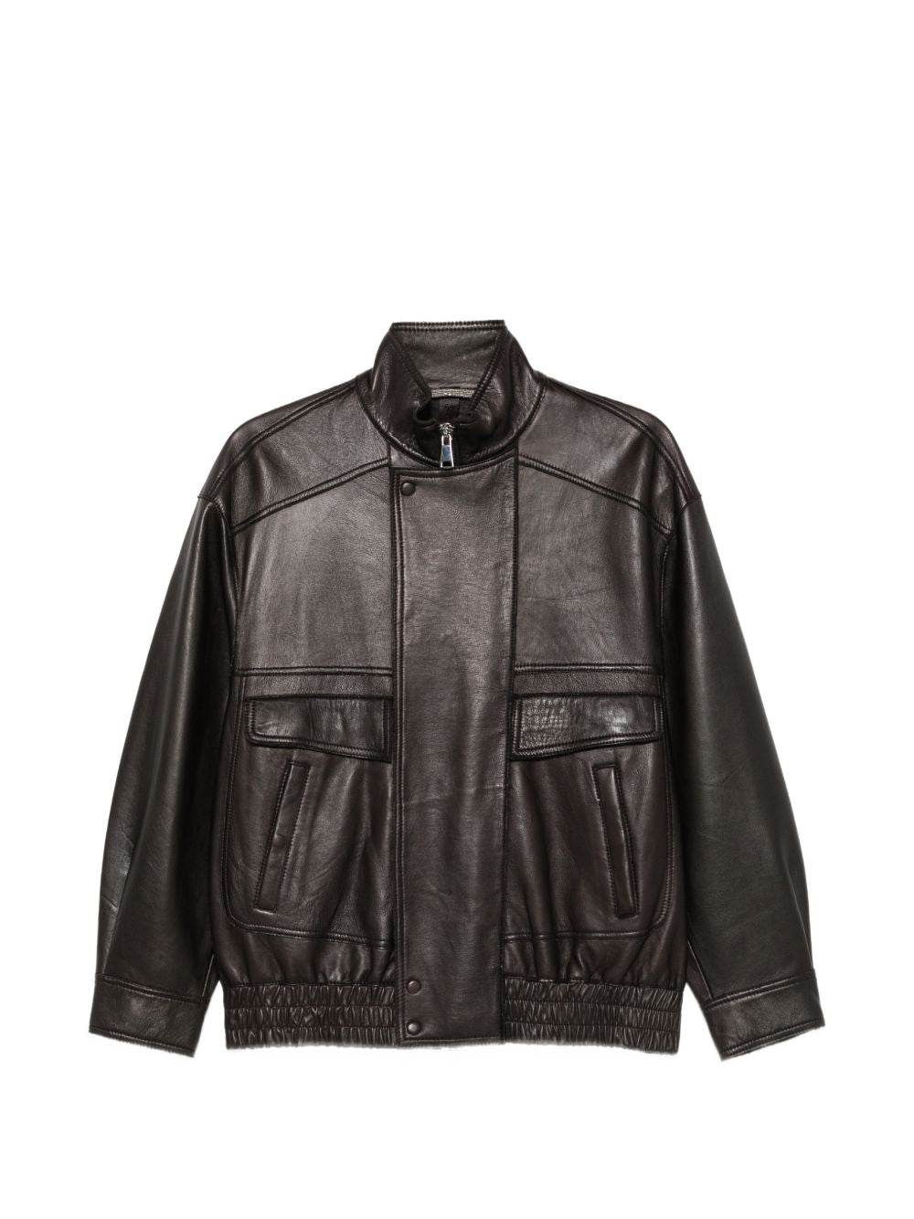 THE JACK BOMBER LEATHER JACKET