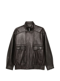 THE JACK BOMBER LEATHER JACKET