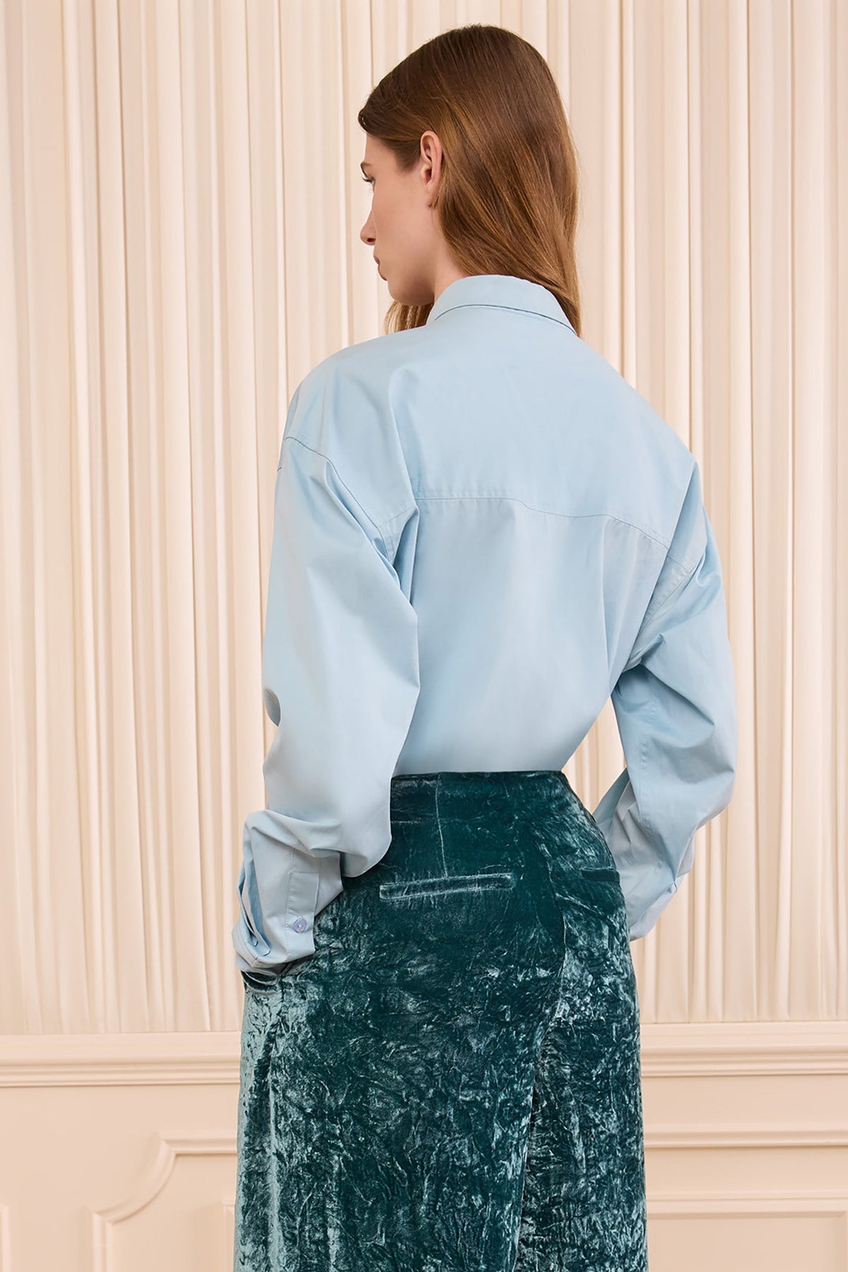 ULLA JOHNSON ELAN VELVET PANT