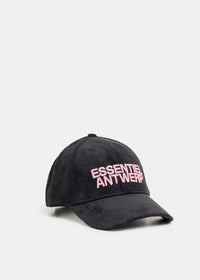 ESSENTIEL ANTWERP KAINOR CORDUROY LOGO CAP