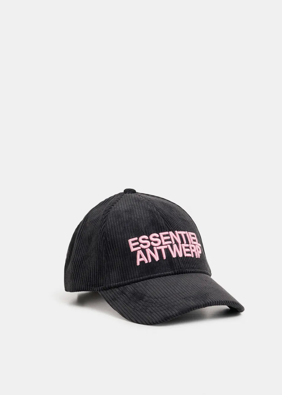 ESSENTIEL ANTWERP KAINOR CORDUROY LOGO CAP