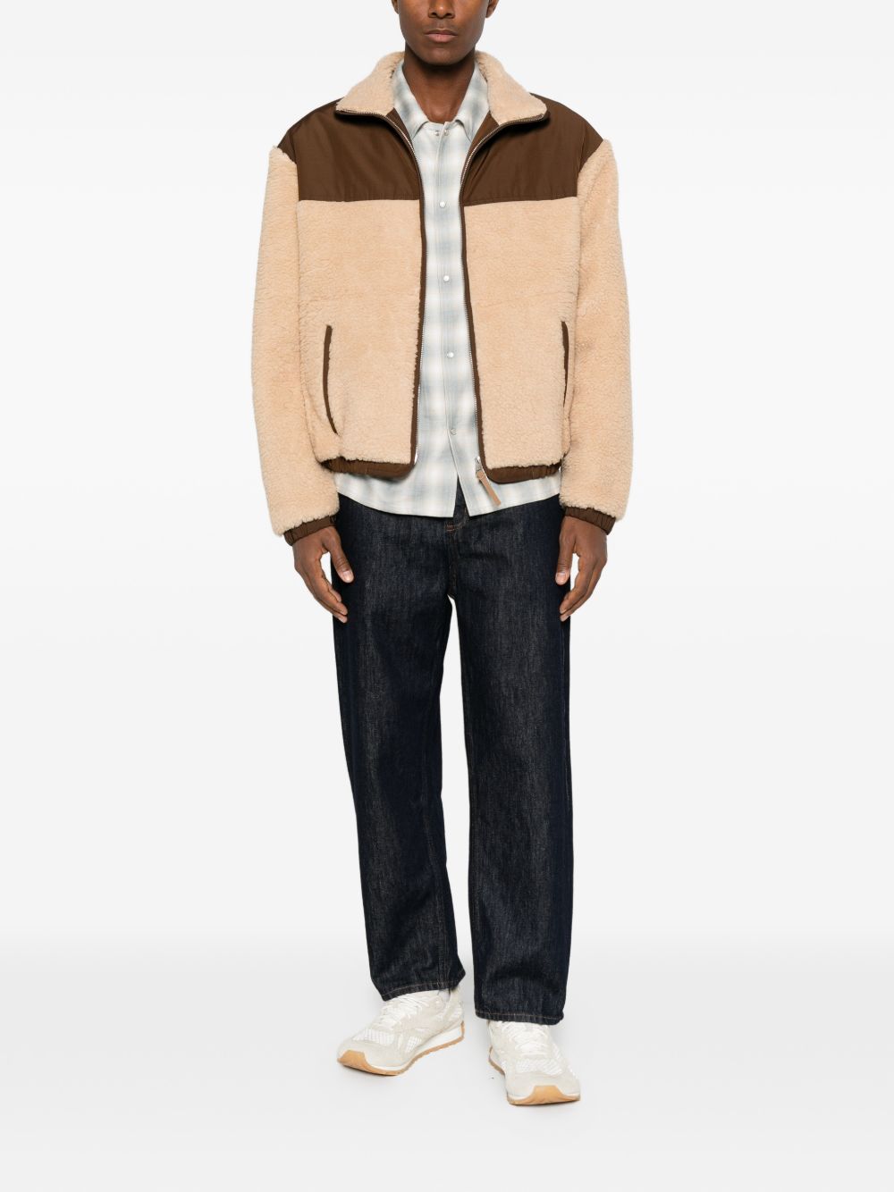 AMI PARIS FLEECE JACKET