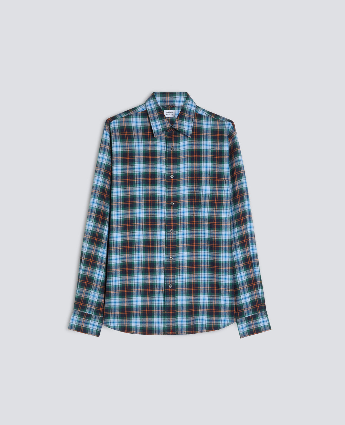 ASPESI FRED FLANNEL CHECK SHIRT