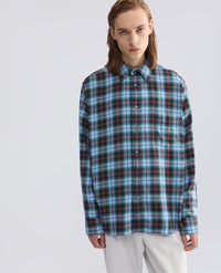ASPESI FRED FLANNEL CHECK SHIRT
