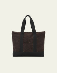 LES DEUX HERRINGBONE TOTE BAG