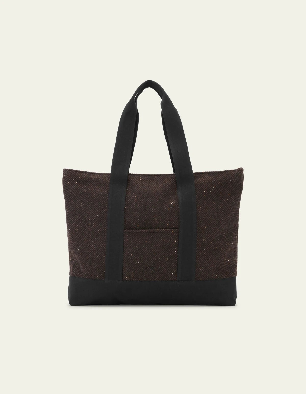 LES DEUX HERRINGBONE TOTE BAG