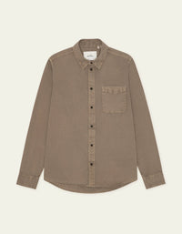 LES DEUX GARMENT DYED SHIRT