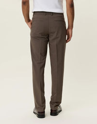 LES DEUX MINI CHECK REG SUIT PANTS