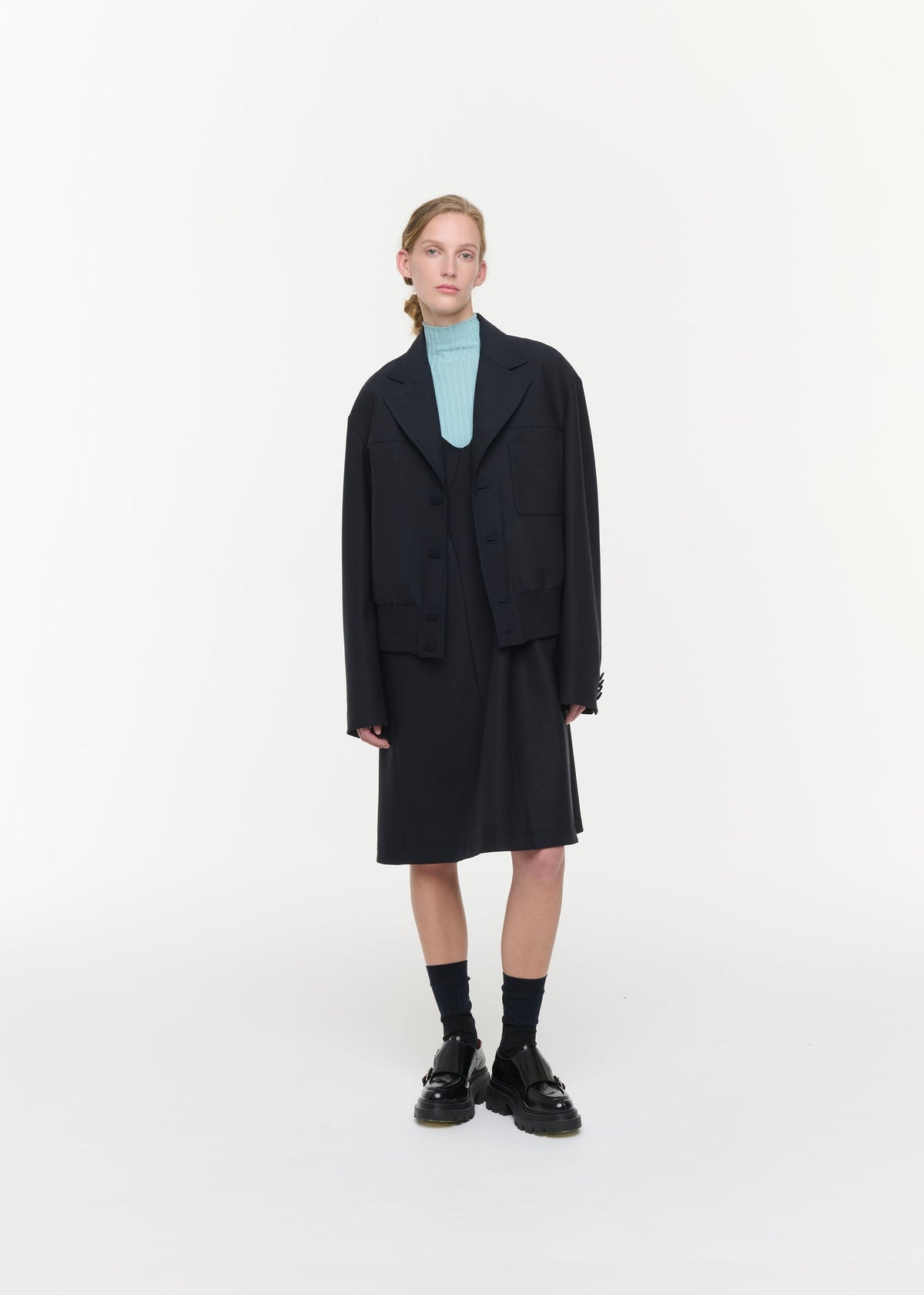 PLAN C CROPPED JACKET