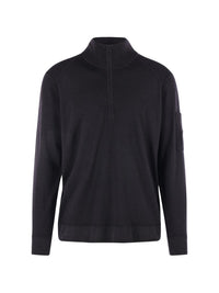 C.P. COMPANY HALF ZIP SWEATER