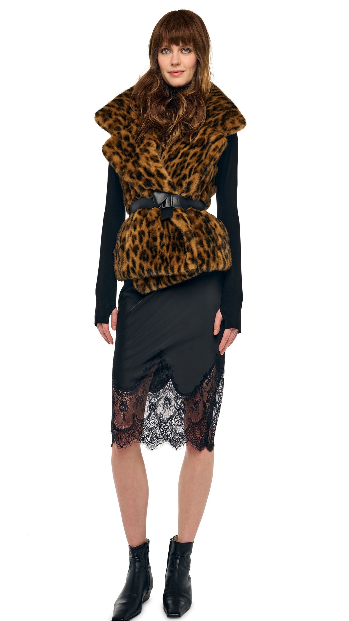 NORMA KAMALI TEDDY BEAR VEST