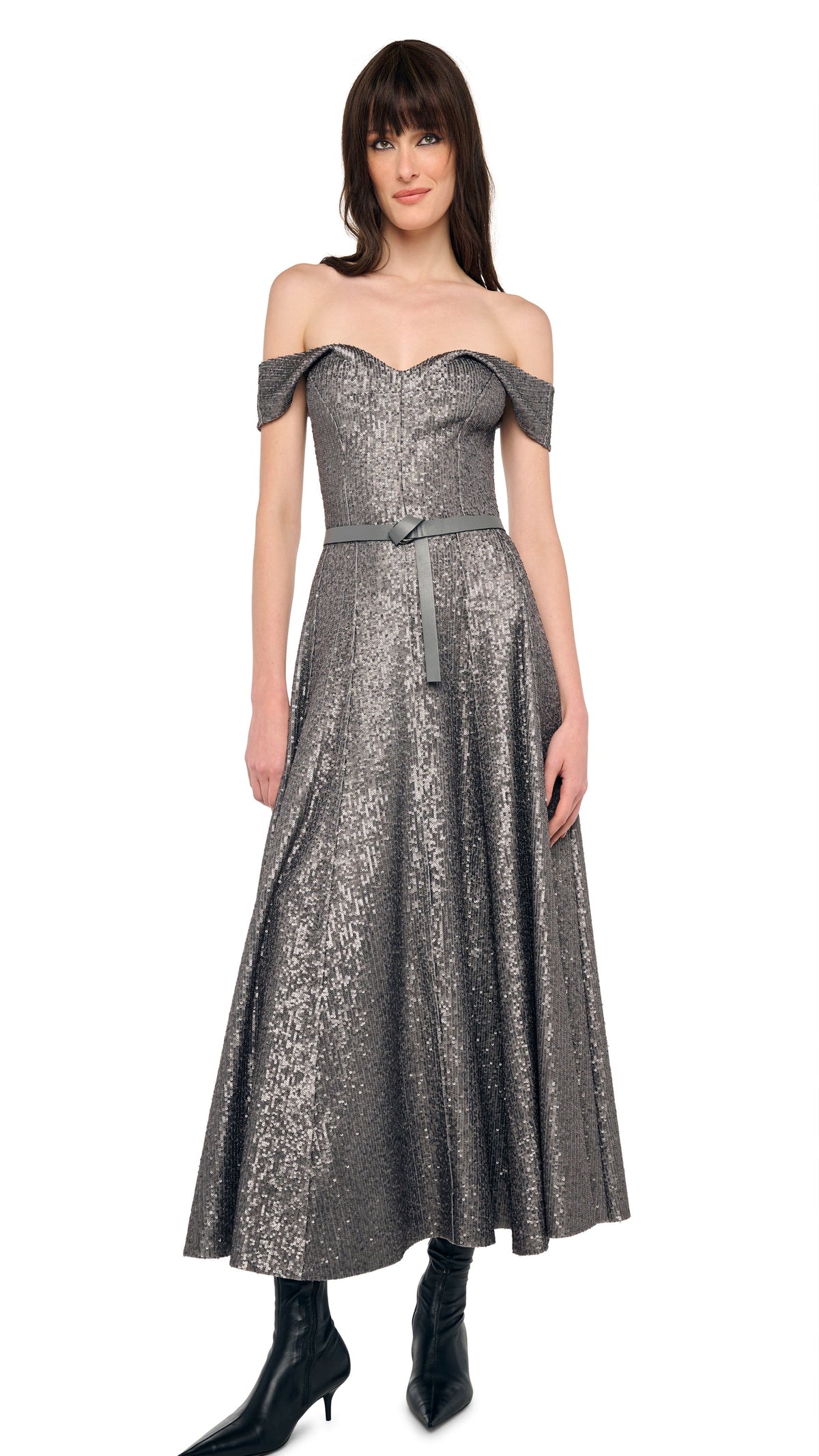 NORMA KAMALI DROP SHOULDER GRACE DRESS