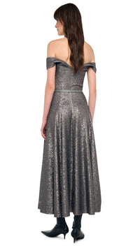NORMA KAMALI DROP SHOULDER GRACE DRESS