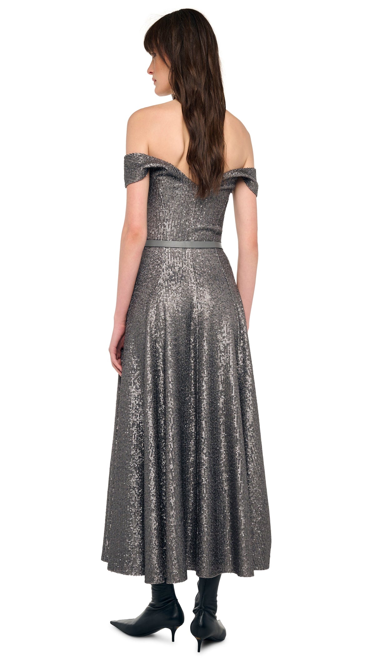 NORMA KAMALI DROP SHOULDER GRACE DRESS