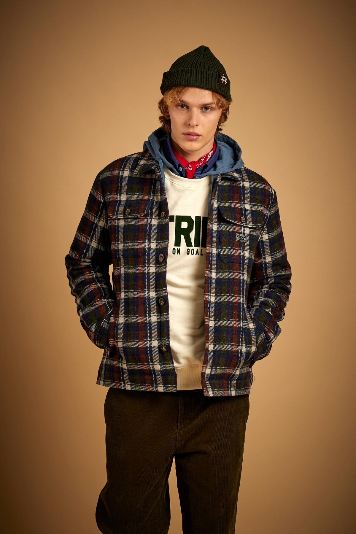 LA MARTINA PADDED TARTAN JACKET