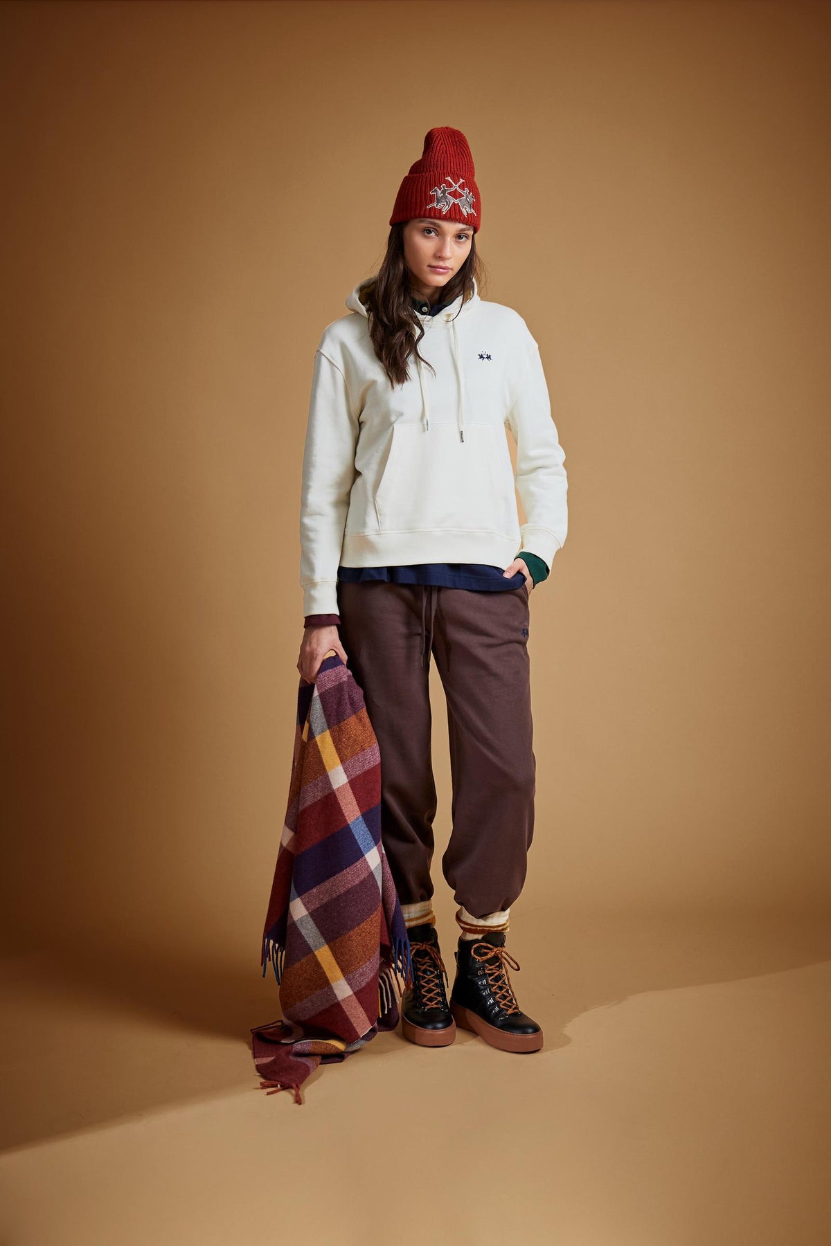 LA MARTINA LOGO HOODIE