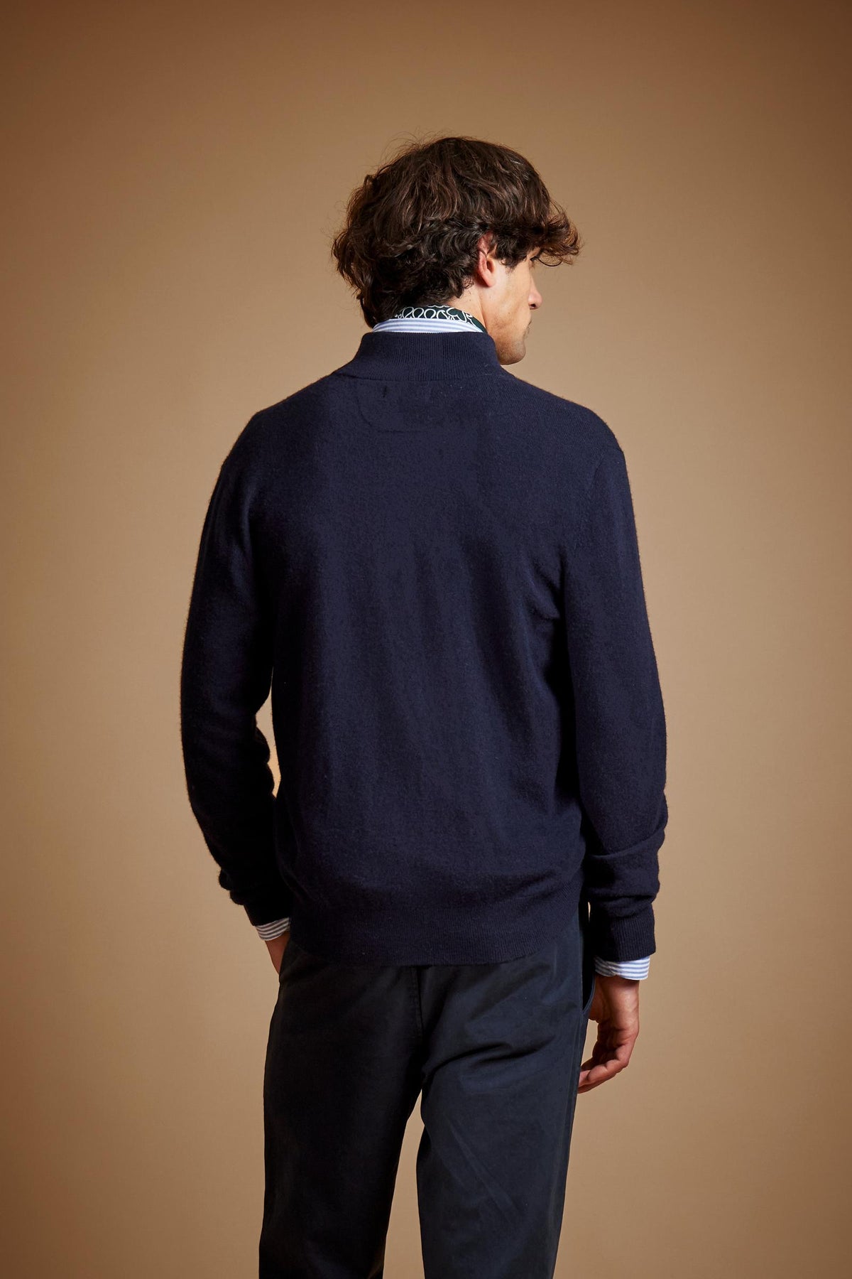 LA MARTINA FULL ZIP SWEATER