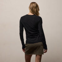 JAMES PERSE SHEER SLUB CREW