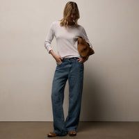 JAMES PERSE SHEER SLUB CREW