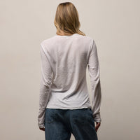 JAMES PERSE SHEER SLUB CREW