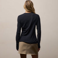 JAMES PERSE SHEER SLUB CREW