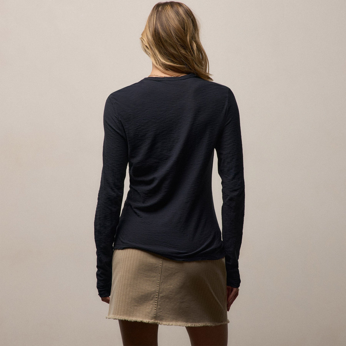 JAMES PERSE SHEER SLUB CREW