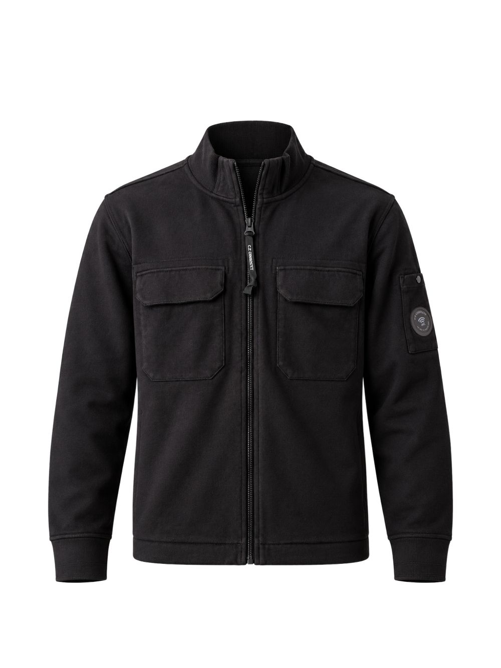 C.P. COMPANY ZIP UP FLEECE SWEAT