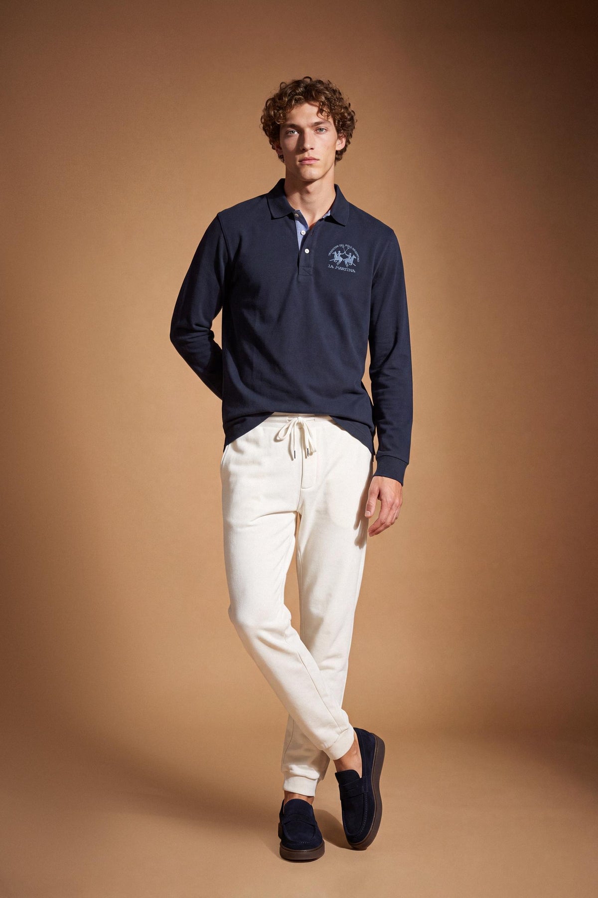 LA MARTINA L/S POLO HEAVY