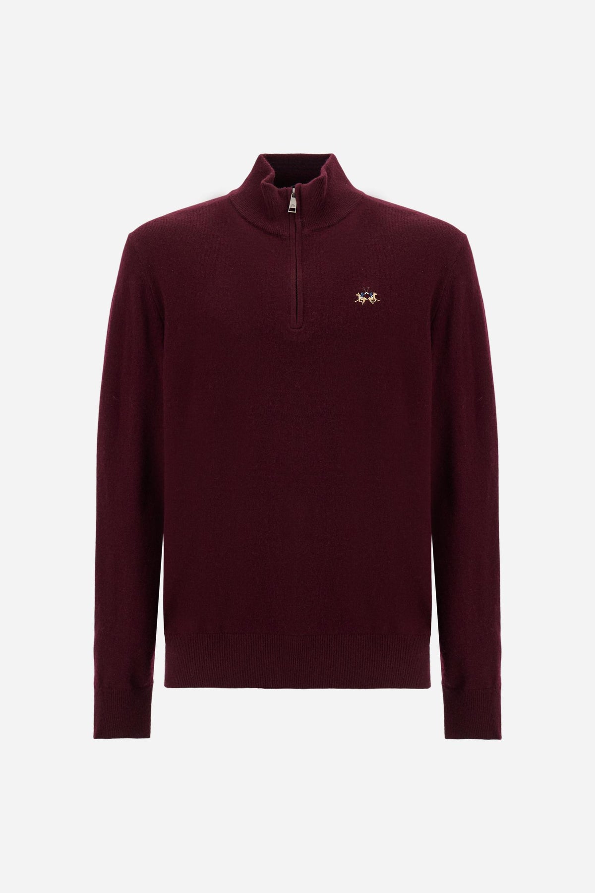LA MARTINA HALF ZIP SWEATER
