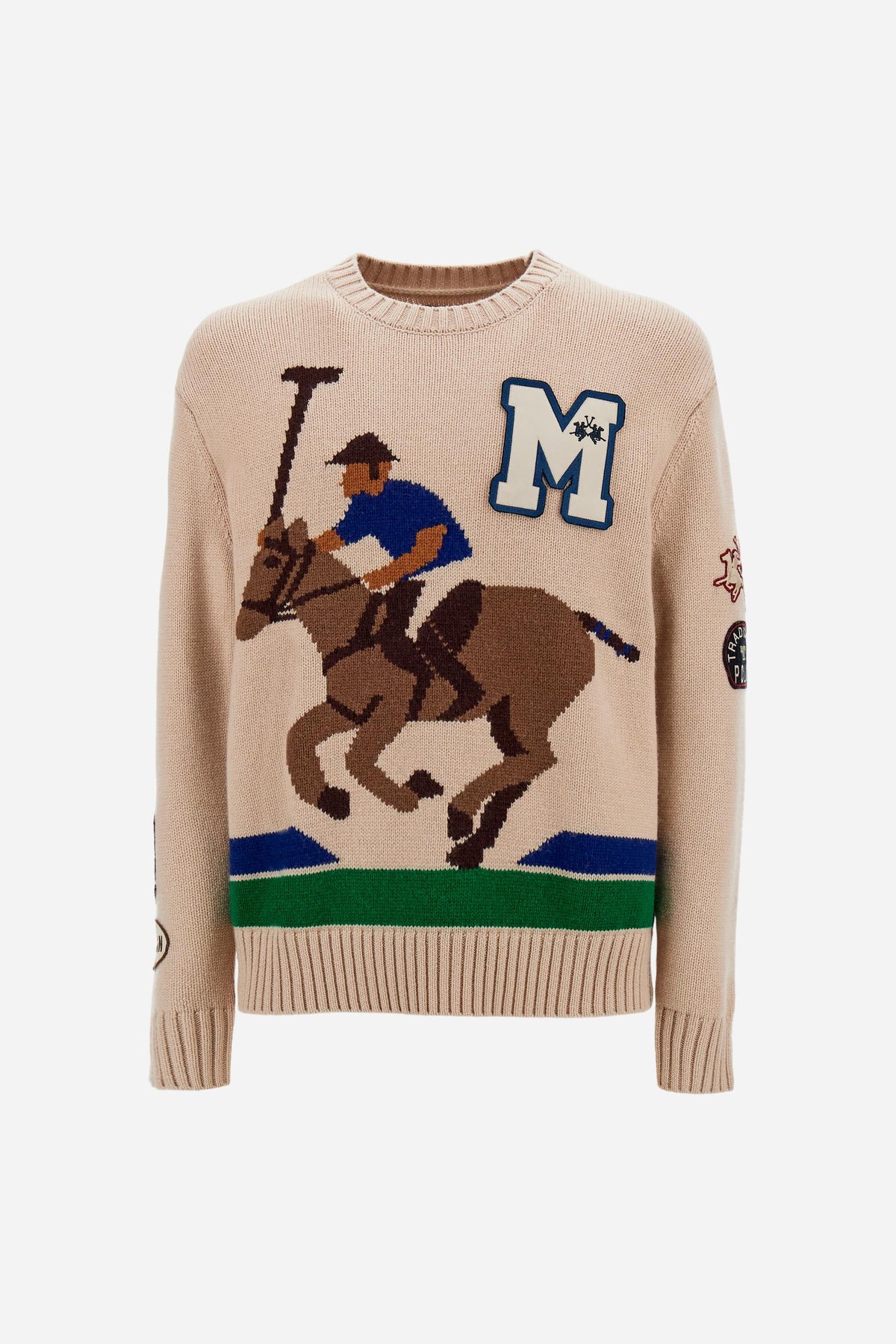LA MARTINA JACQUARD SWEATER