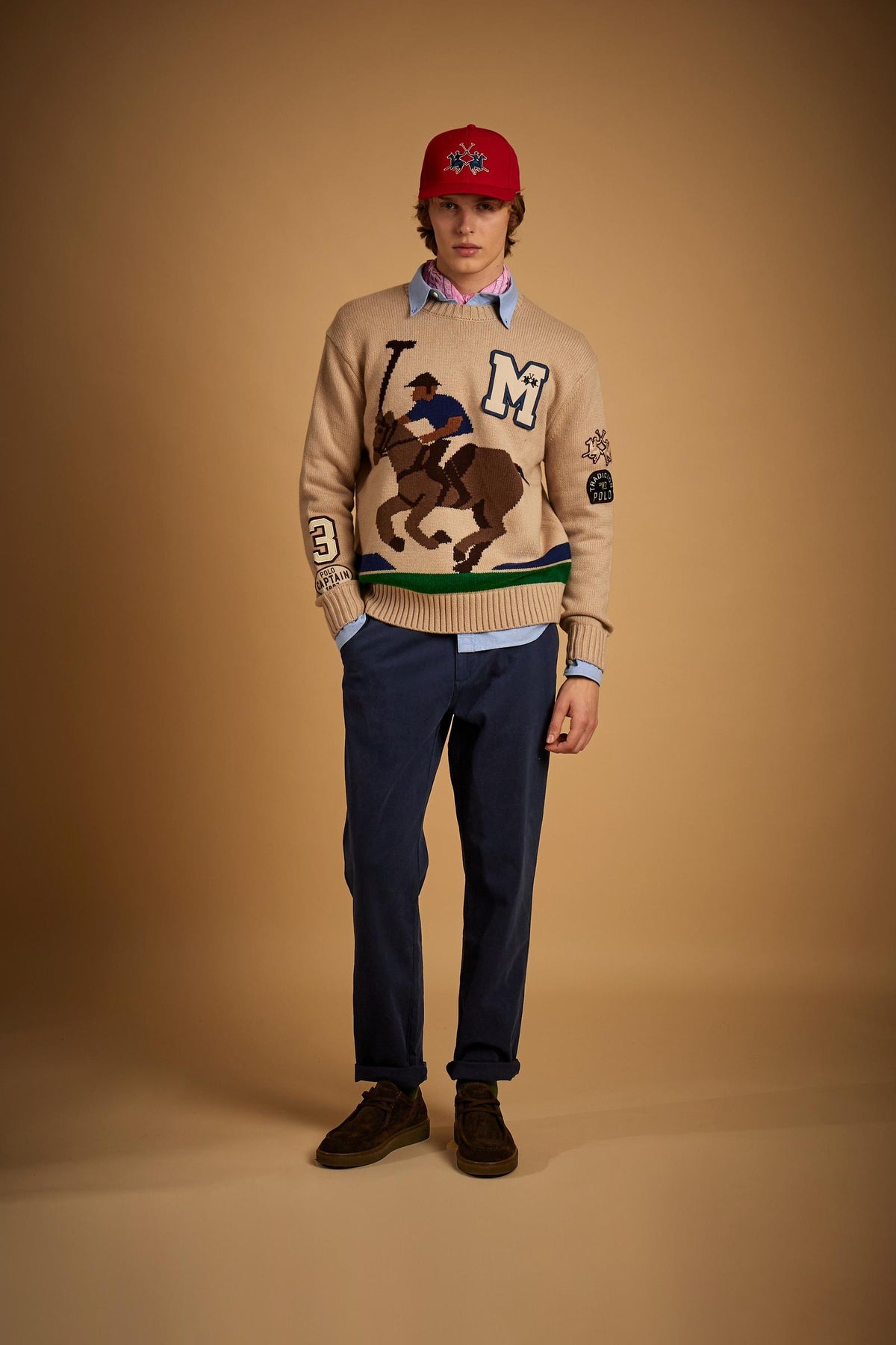 LA MARTINA JACQUARD SWEATER