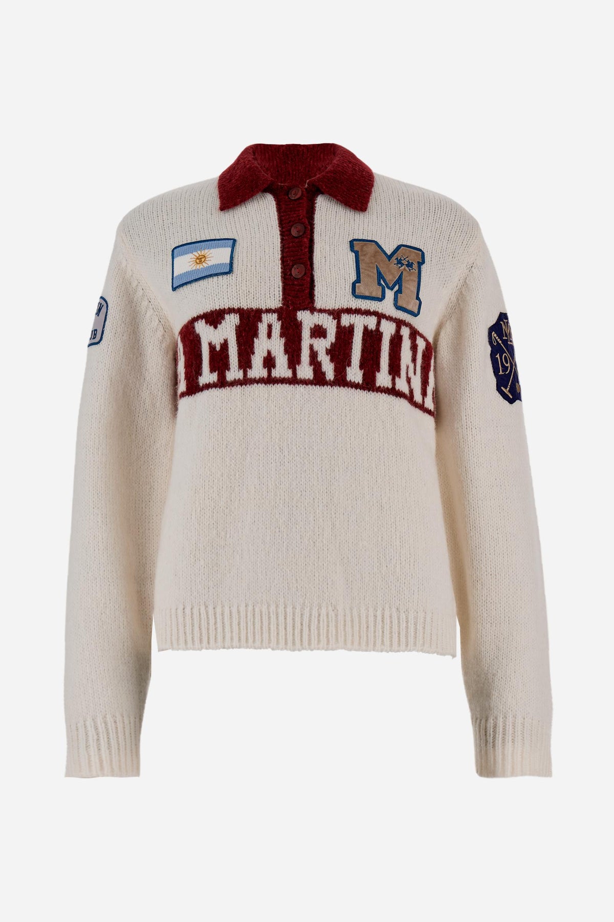 LA MARTINA SWEATER POLO ALPACA