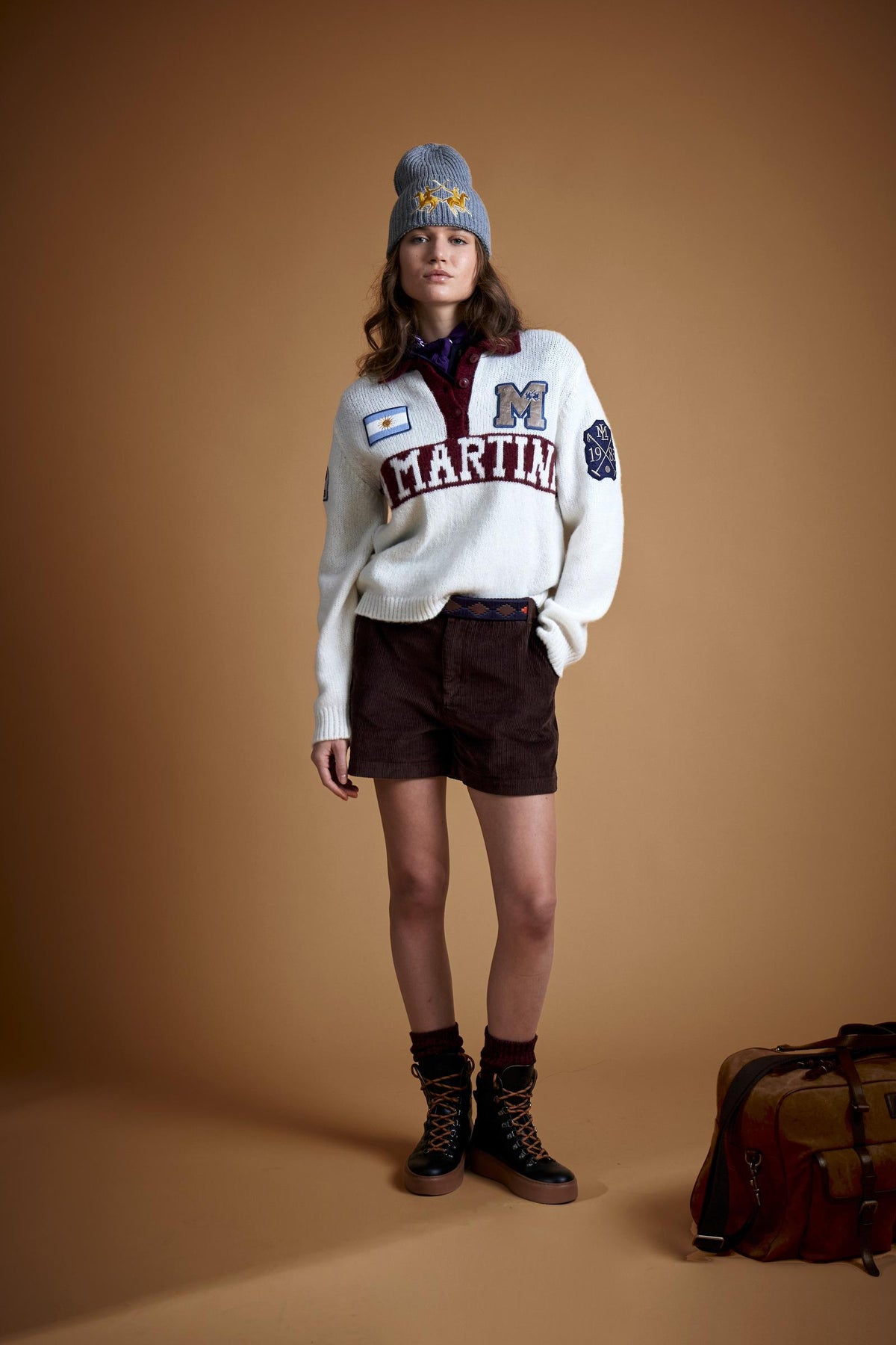 LA MARTINA SWEATER POLO ALPACA