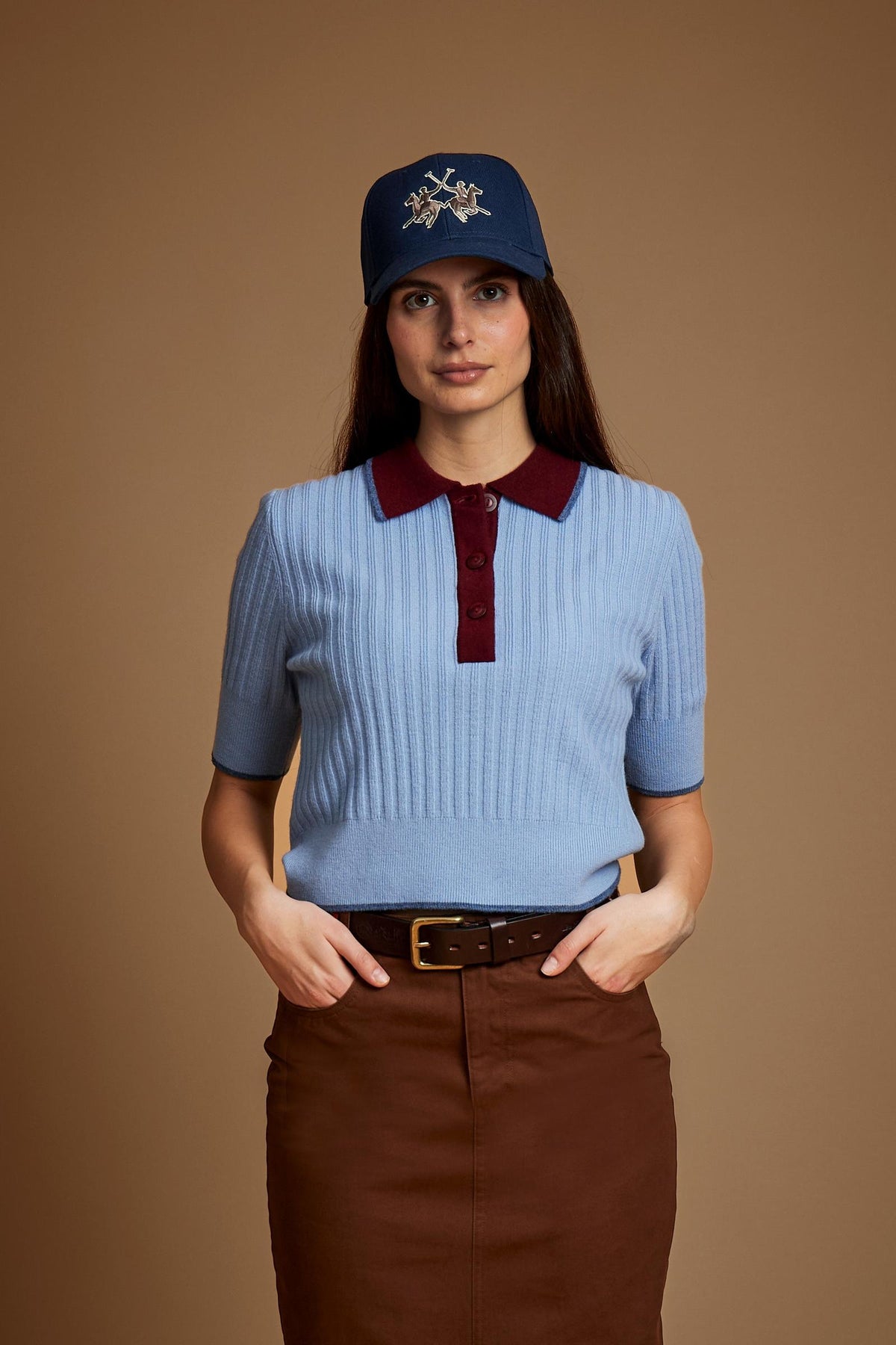 LA MARTINA KNITTED POLO