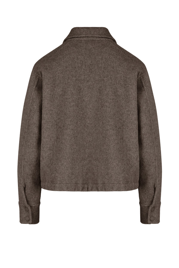BOMBOOGIE SHORT WOOL JACKET