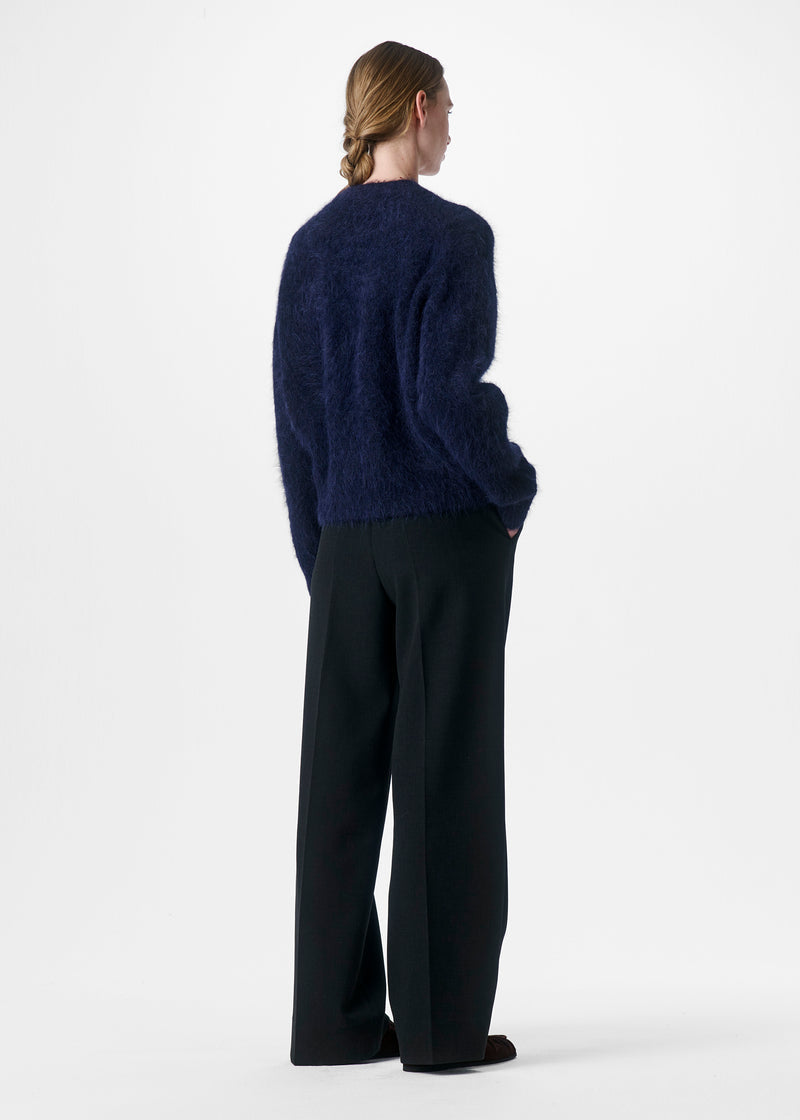 ZENGGI SOFT FURRY ALPACA CARDIGAN