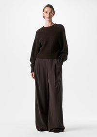 ZENGGI LAMB SILK ROUND NECK