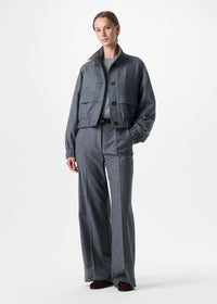 ZENGGI CROP BOMBER JACKET