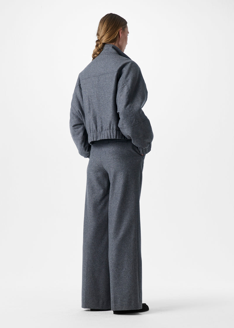 ZENGGI CROP BOMBER JACKET