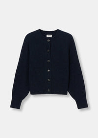 ZENGGI LAMBSILK ROUND CARDIGAN