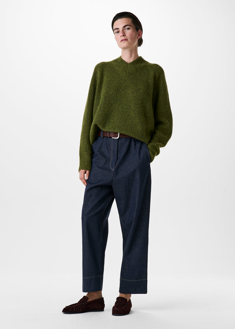 ZENGGI LAMB SILK OVERSIZED SWEATER