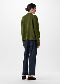 ZENGGI LAMB SILK OVERSIZED SWEATER