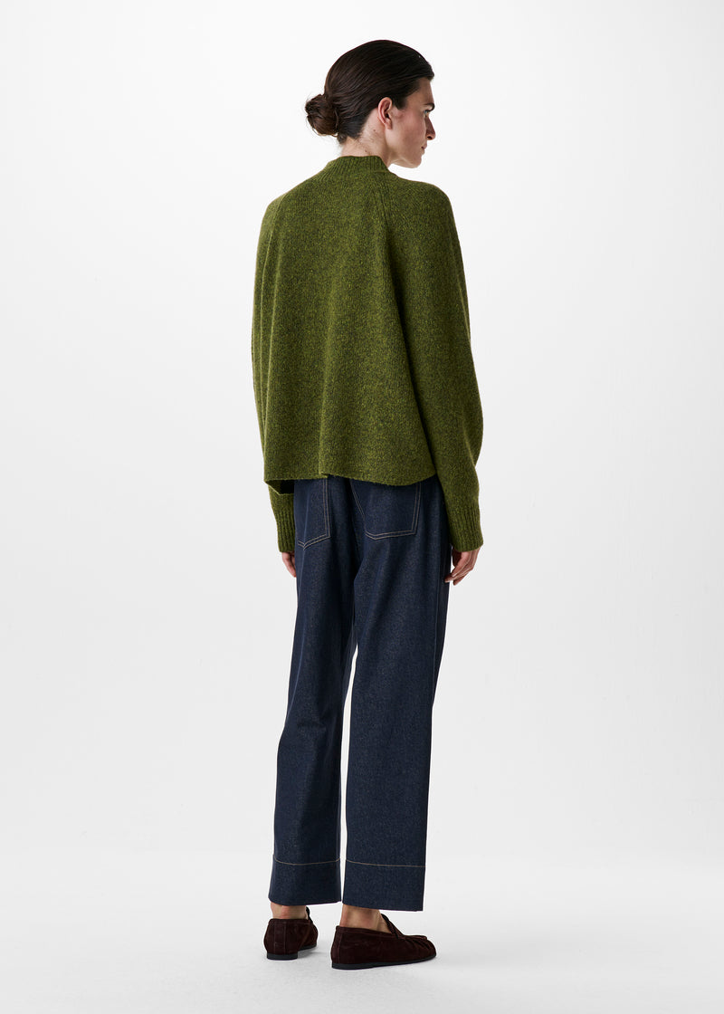 ZENGGI LAMB SILK OVERSIZED SWEATER