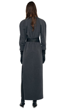 NORMA KAMALI BOMBER 1980S LONG DRESS