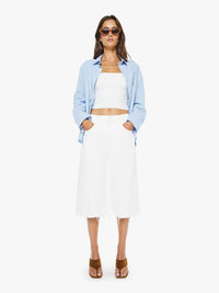 MOTHER THE WHOLE LOT ZIP TWIST FRAY