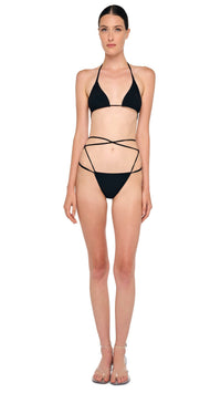 NORMA KAMALI CRISS CROSS BIKINI