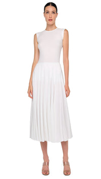 NORMA KAMALI FLARED SKIRT