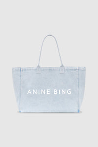 ANINE BING LEO DENIM TOTE