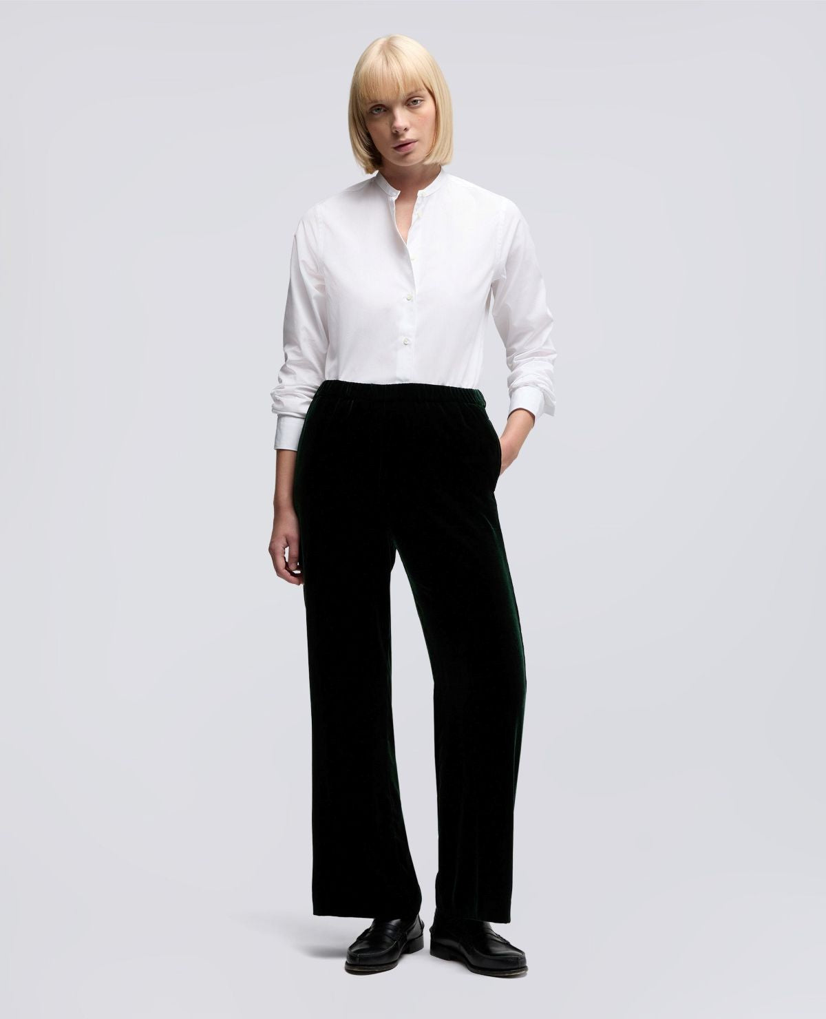 ASPESI MAO COLLAR SHIRT