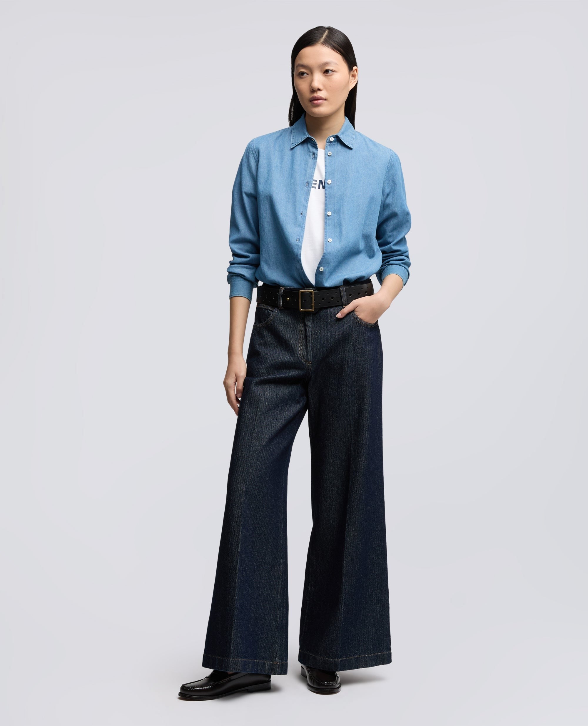 ASPESI CHAMBRAY SHIRT